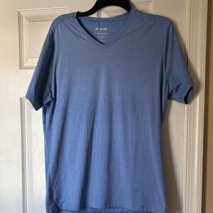 Algo Men's Casual Blue Tee